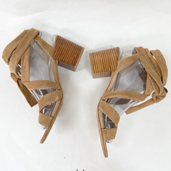 Kenneth Cole Tan Suede Sandals Size 7M - Picture 5 of 10